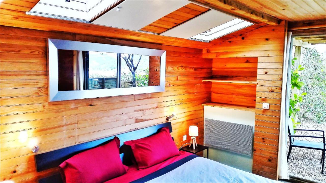 Studio 32M2 - Dans Propriete Avec Vue Imprenable Sur Le Lac Du Salagou Liausson Екстериор снимка